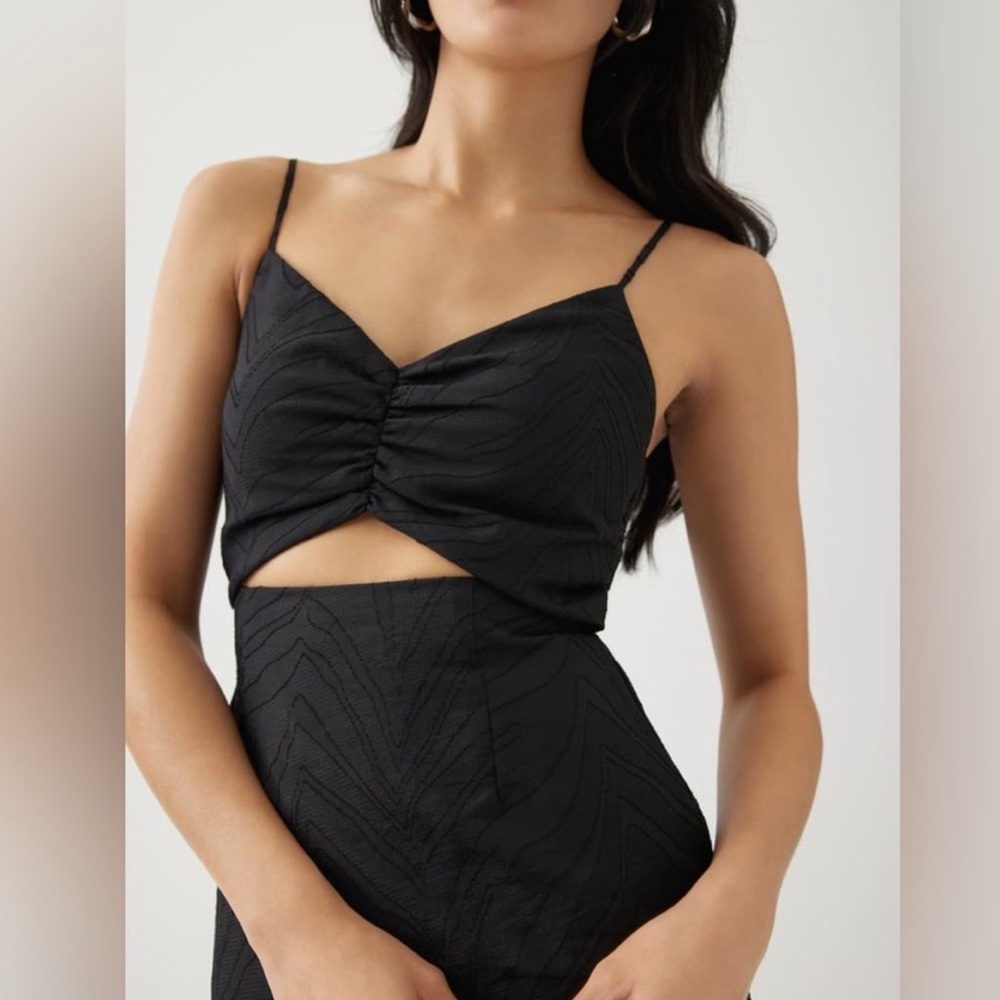 Love Bonito NWT Black Cutout Dress size 4